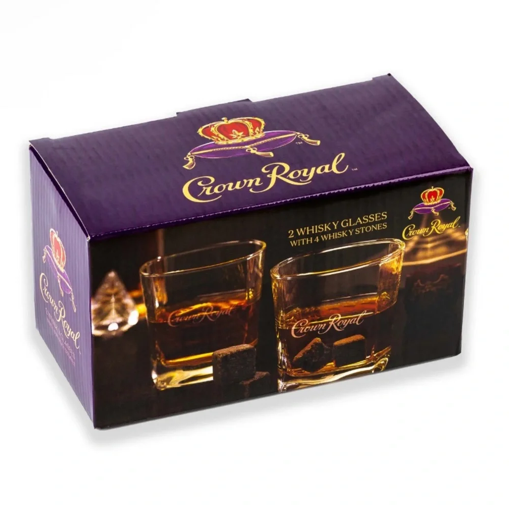 Crown Royal Whisky Glass Set